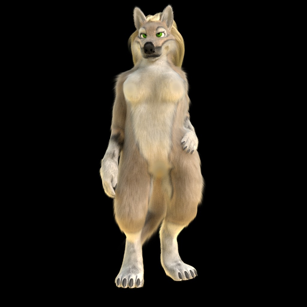 Anthro wolf, fox, cat preview image 4